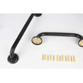 thumbnail image 3 of 18-Inch Grab Bar Featuring Anti-Slip Handrail, Solid Brass, Oil Rubbed Bronze, Heavy-Duty Construction Armrest, Bathroom Bathtube Shower Safety Rail, 3 of 14