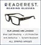 Readerest Blue Light Blocking Reading Glasses Grey 200 Magnification