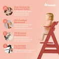 thumbnail image 5 of hauck Alpha+ Grow Along Adjustable Wooden Highchair, Beechwood, Cork Finish, 5 of 7