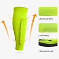 thumbnail image 3 of Ettsollp Football Shin Guards 1 Pair Soccer Sports Shin Guards High Impact Resistant Anti-collision Calf Protection Football Protective Gear for Adults Men, 3 of 8