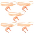 thumbnail image 1 of SHISUYAN 5 Pcs Pince à Nez en Silicone Kaki pour Natation avec Forme Carrée et Design Doux, 1 of 9