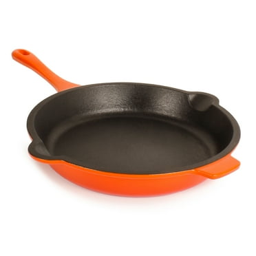 BergHOFF Neo Cast Iron Fry Pan, 10", Orange