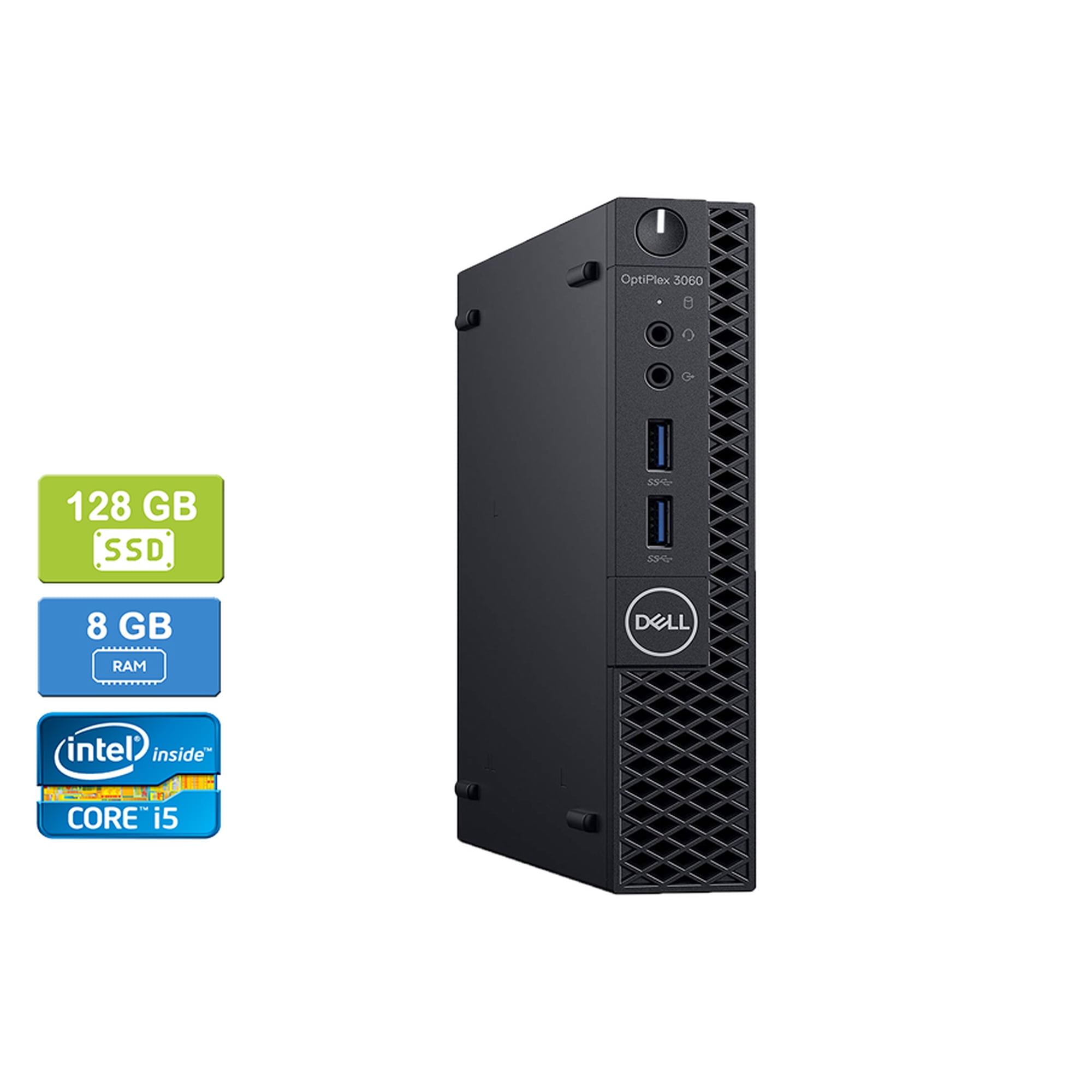 DELL 3060 Intel Core i5-8500T 8GB 128GB SSD Win 10 Pro