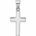 thumbnail image 3 of 14K White Gold Cross Pendant (23.5 X 11) Made In Turkey -Jewelry By Sweet Pea, 3 of 7
