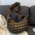 thumbnail image 2 of Bolsa para las axilas Bolso de nube de burbujas para mujer, bolso grande acolchado creativo con pliegues para fiesta de verano, 2 of 5