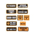 thumbnail image 2 of Mammoth Polyester Velcro Utility Dog Harness Patches, Multicolored, 11pk, 2 of 9