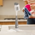 thumbnail image 3 of Munchkin® Miracle™ Dual Sided Cup and Baby Bottle Brush, Includes Straw Brush, Gray, 3 of 14