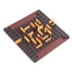 thumbnail image 1 of Juegos de mesa Ajedrez,Juegos de mesa de batalla para dos jugadores Ajedrez de madera,Juego de estrategia tradicional Juego de ajedrez para niños,Juego interactivo de ajedrez Juego de 26x26cm, 1 of 9