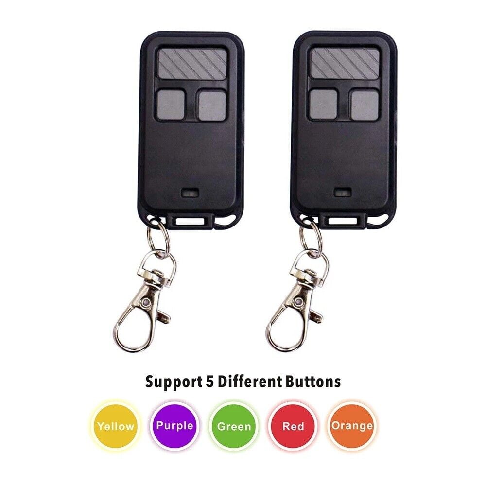 2 Pack Liftmaster Garage Door Opener Mini Remote Control For 890Max