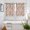 Light Beige, variant on Pink Beige Flowers Kitchen Curtains Window Panels, Spring Floral Elegant Pastoral Rustic Insulated Window Treatment Curtain, Grommet Curtains for Bedroom/Living Room/Bathroom, 2 Piece 52"Wx45"L