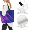 thumbnail image 3 of Kdxio Neon Gradient Blue Casual Tote Bags Women Big Capacity Shoulder Bag for Women Travel Shoulder Bags Handbags, 3 of 8