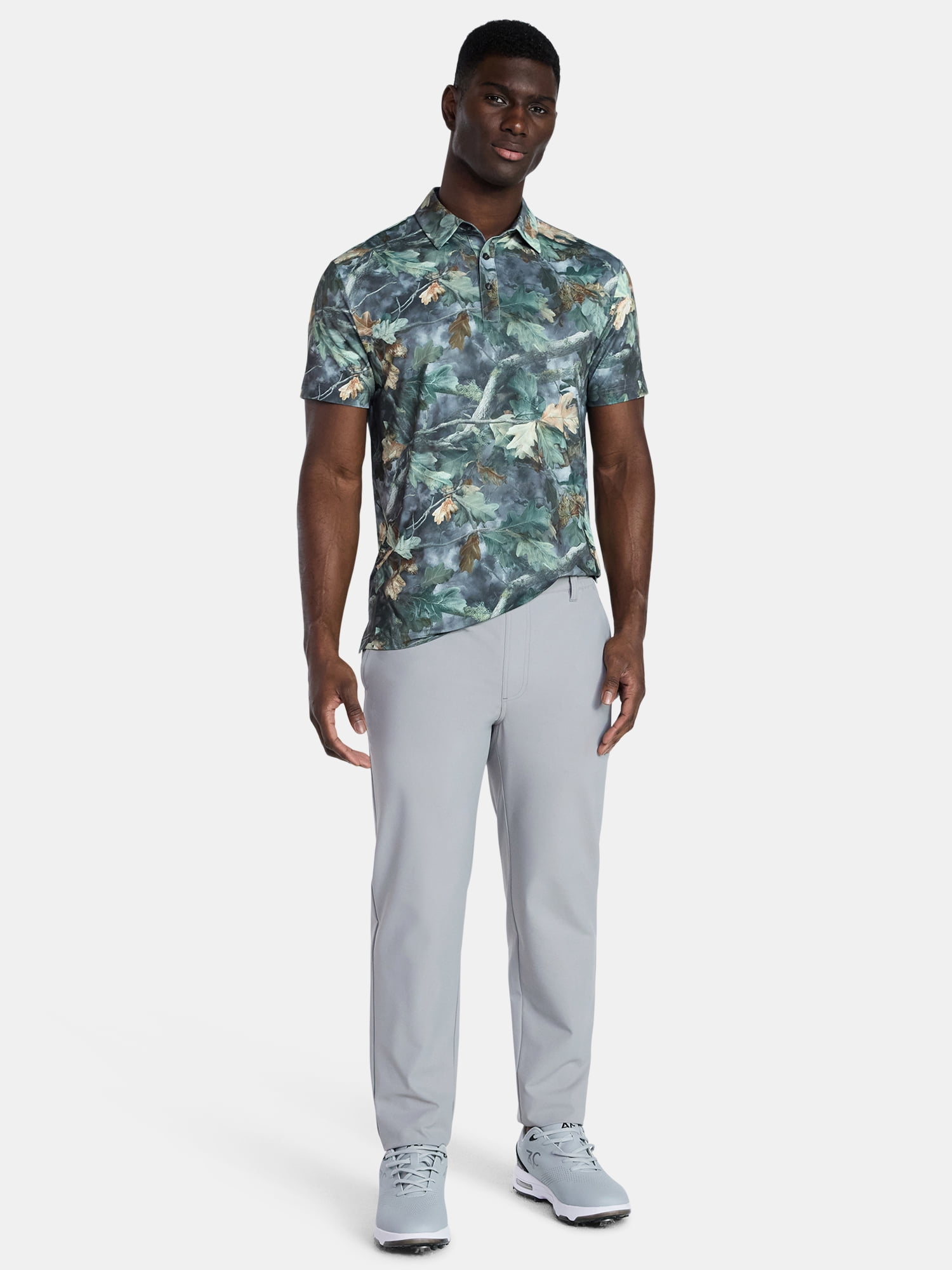 Birdie Bound Men's and Men's Big & Tall Novelty Golf Polos, Sizes