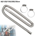 thumbnail image 3 of Exhaust Pipe Exhaust Hose Exhaust Pipe for Power Generator Stainless Steel 200cm, 3 of 9