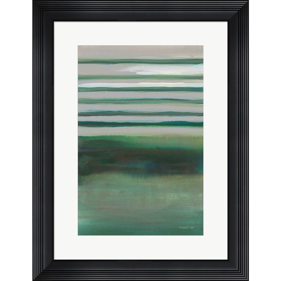 Great Art Now Study in Green II by Danhui Nai, Framed Wall Art, 20W x 26H
