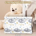 thumbnail image 5 of KAINSY Personalized Baby Crib Bedding Set,5 Pcs Custom Name Bedding Crib Sets for Girls Boys - Nursery Bedding Sets for Crib,Soft Toddler Crib Sets for Customized Gifts,(Fixed Size), 5 of 8