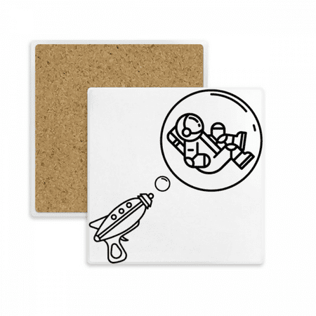 

Balloon Astronaut Bubbles Coaster Cup Mat Mug Subplate Holder Insulation Stone
