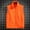 Orange, variant on ZZwxWA 2025 Summer Men's Lightweight Softshell Vest Outerwear Plus Size Windbreaker Sleeveless Jacket with Pockets