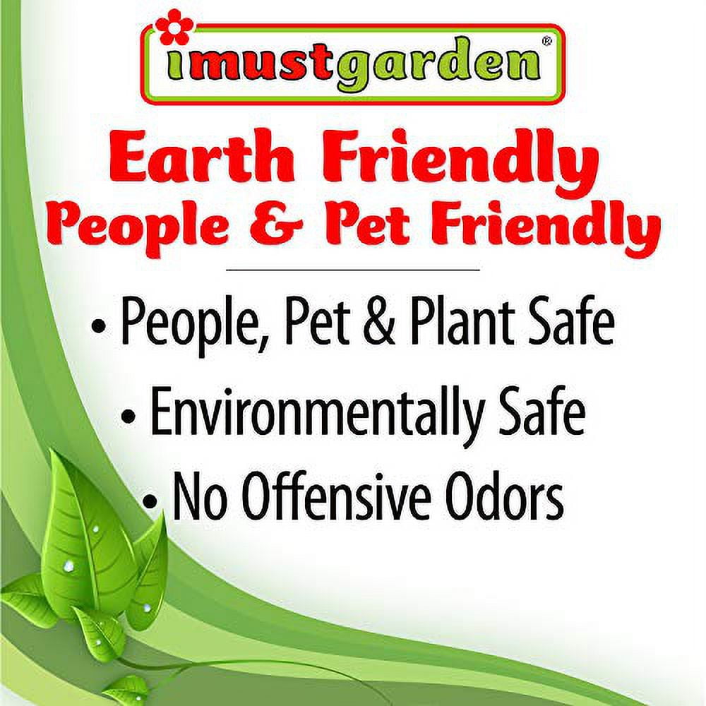 I Must Garden Granular Animal Repellent: For Deer, Rabbits, and Groundhogs - 5 lb. Shaker Jar