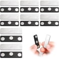 thumbnail image 1 of 8 Pairs Magnetic Curtain Closure, Blackout Blind Accessory for Window Blinds Curtain Closure with Adhesive Curtain Magnets Clips for Blackout Curtains, 1 of 7