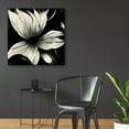 thumbnail image 4 of Epic Art 'Flowers Black White 10' by Ray Heere, Acrylic Glass Wall Art, 36"x36", 4 of 8