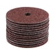 thumbnail image 1 of Uxcell 25pcs Discos de fibra de resina de óxido de aluminio de 16 granos 4"x5/8" para máquina de esmerilado angular, 1 of 6