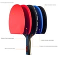 thumbnail image 2 of Regail CE-Certified Ping Pong Paddle Set: 2 Vertical/Horizontal Rackets with 3 Balls, 25.5X15cm Optimal Grip, Multi-Color Options for Fitness & Sports Enthusiasts, Durable Export-Quality Table Tennis, 2 of 6