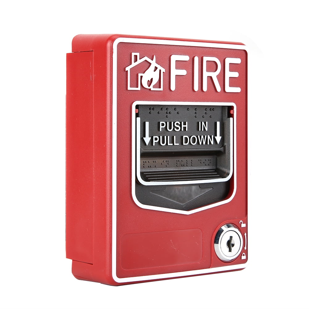 UHPPOTE Wired 9 28vdc Conventional Manual Call Point Fire Reset Push in Pull Dow for sale online 