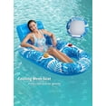 thumbnail image 2 of Colchones Aire Silla Flotante Inflable Portable Multifuncional para Adultos Y, 2 of 9