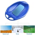 thumbnail image 5 of Arghm Plastic Sledges,Ski,Snowboard,Sandboard,Adults Children,18.9X16.54X3.35in,PE,Sunk Seat,Lightweight,Portable,Non-slip, 5 of 9