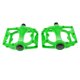 thumbnail image 5 of 1 Par Pedales de Bicicleta Sunnimix Moldeados 9/16 Rodamiento Verde, 5 of 6