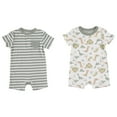 thumbnail image 2 of Chick Pea Baby Boy 2 Pk Rompers, Sizes Newborn-18 Months, 2 of 2