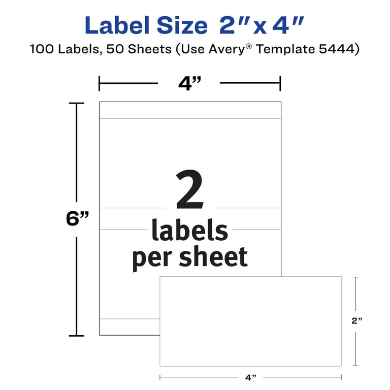 Avery, All-Purpose Removable Labels, 2
