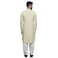 thumbnail image 3 of Atasi Kurta Pathani Classique à Col pour Garçons Chemise en Rayonne à Poche avant, 3 of 5