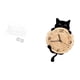 thumbnail image 5 of Ideas de regalo de decoración de pared atemporales para habitaciones infantiles y oficinas. Reloj colgante ligero y fácil de leer para dormitorio y ho, 5 of 8
