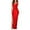 Red, variant on Womens Sequin Dress Formal Sequin Suspender Evening Gown Sophisticated Long Dress for and Night Out Events Rose Gold M