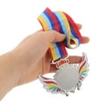 thumbnail image 3 of unbranded Deportivas Plateadas Con Para Eventos Y Competencias Escolares Y Resistente, 3 of 7