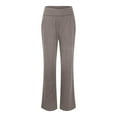 thumbnail image 6 of Kelon Yoga Pants, Womens Wide Leg Yoga Pants Work Dress Pants Lounge Sweatpants Casual Trousers with Pockets, 2XL, 6 of 9