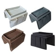 thumbnail image 4 of Tv Remote Control Organizer Anti Slip Sofa Armrest Organizer Magazine Holder, 4 of 6