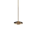 thumbnail image 4 of 3 Way Metal Floor Lamp with and Adjustable Height Mechanism, Gold, 4 of 5