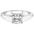 thumbnail image 4 of IGI Certified 3 Carat Cushion Shape Lab Grown Diamond Engagement Ring | 14K White Gold | Siran Secret Halo Lab Diamond Ring | FG-VS1-VS2 Quality Friendly Diamonds, 4 of 6