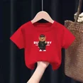 thumbnail image 3 of Camisetas de algodón con estampado de osos divertidos para niños y bebés, camisetas de manga corta estilo Harajuk, camisetas kawaii para niños y niñas, ropa de verano, 3 of 5