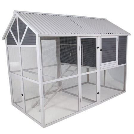 Precision Pet Products Garden Walk In Chicken Coop With Nesting Box And Roosting Bar