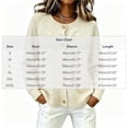 thumbnail image 4 of NSLGXD Womens Embroidered Knit Cardigan Sweaters Plus Size Crewneck Button Down Floral Cardigans Jackets, 4 of 6