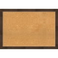thumbnail image 2 of Amanti Art Natural Cork Board Framed Wildwood Brown Narrow Bulletin Board 27 in. x 19 in., 2 of 5