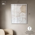 thumbnail image 4 of Meandering Grace II Shadowbox Print Minimalist Decor by Art Remedy, White Frame, 36 x 45, 4 of 6