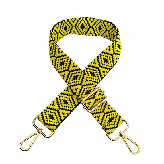 GASTROPOD Purse Straps,Fashionable Crossbody Straps for Purses,Canvas Crossbody Strap,Gold Buckle