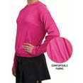 thumbnail image 7 of RBX Girls Athletic Skort and Soft Ribbed Hoodie Sweatshirt for Big Girls 2 Piece Set, 7 of 7