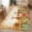 Orange White, variant on Small Door Mat Indoor Outdoor 15.7"x23.6", Orange Pumpkins Fall Thanksgiving Absorbent Non Slip Entry Rug, Maple Leaf Low Profile Welcome Mat for Front/Side Door Apartment Entrance Bathroom