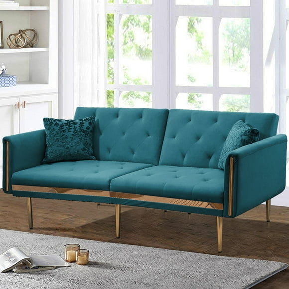 Teal Sofa