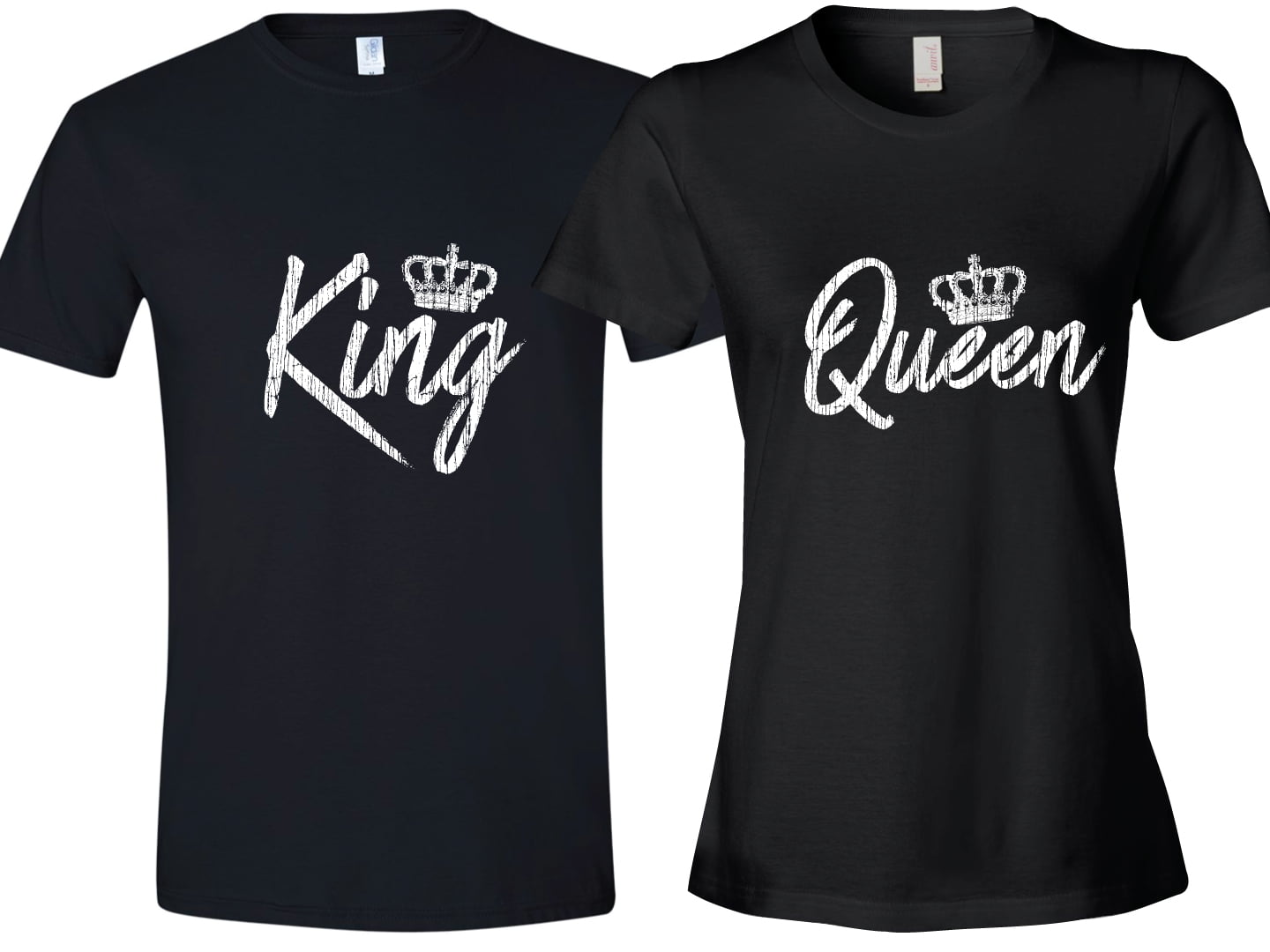 Honeymoon King & Queen Couples Matching T-Shirt Funny Unisex Father's Day Teens Shirt Graphic Tees TShirt